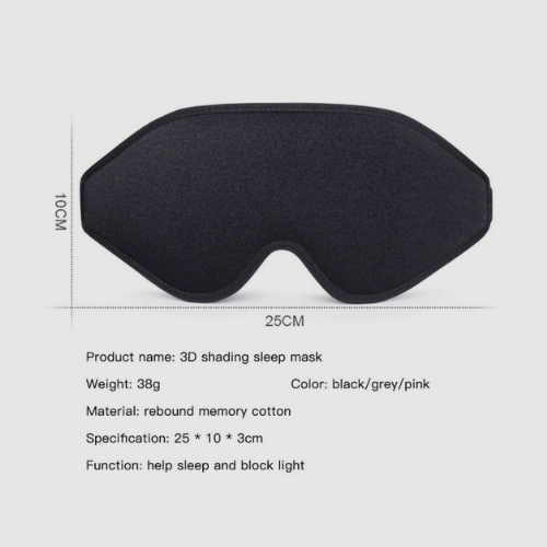 CoziCalm™ Luxury 3D Eye Mask